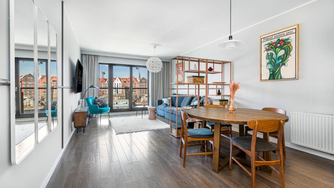 Waterlane W Oknami Na Rzeke - Marina View - Comfy Apartments Gdańsk Zewnętrze zdjęcie